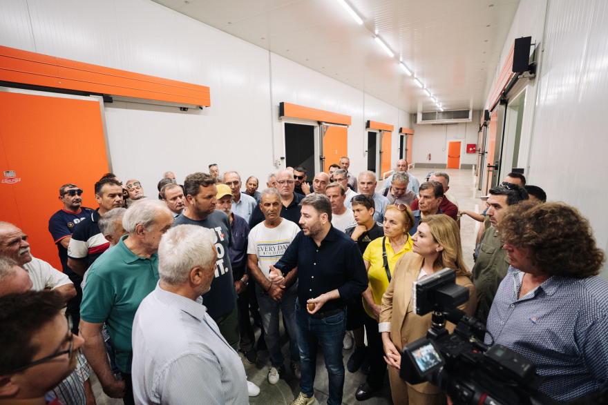 Εκλογές 2023 - Ανδρουλάκης: «Το ΠΑΣΟΚ, με το πρόγραμμά του, είναι δίπλα στον αγρότη»