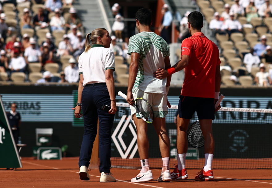 Roland Garros, Αλκαράθ - Τζόκοβιτς 1-3: Στον τελικό ο Νόλε 