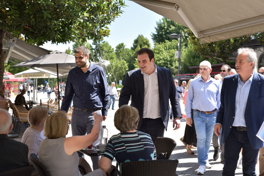 Πιερρακάκης από τα Τρίκαλα: Είμαστε σε μια πόλη που συνομιλεί με το μέλλον - Στις 25 Ιουνίου να σφραγίσουμε τη νίκη της ΝΔ