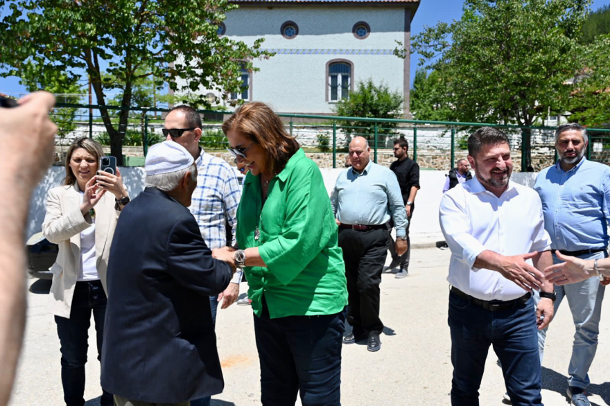 Επίσκεψη Μπακογιάννη και Χαρδαλιά στη Ροδόπη - «Η ΝΔ έχει αποδείξει στην πράξη το ενδιαφέρον της για τη μειονότητα»