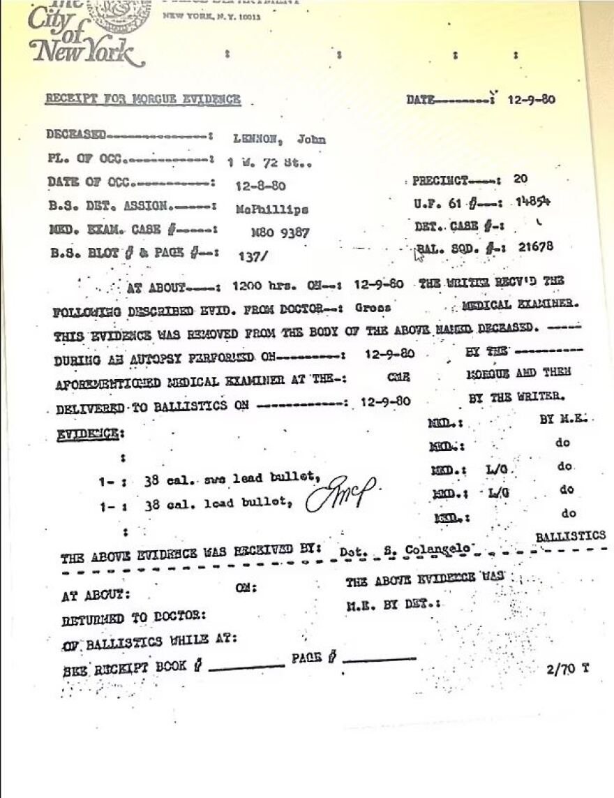 Τζον Λένον: Στο φως νέα στοιχεία για τη δολοφονία του - Ήταν δύο οι δράστες;