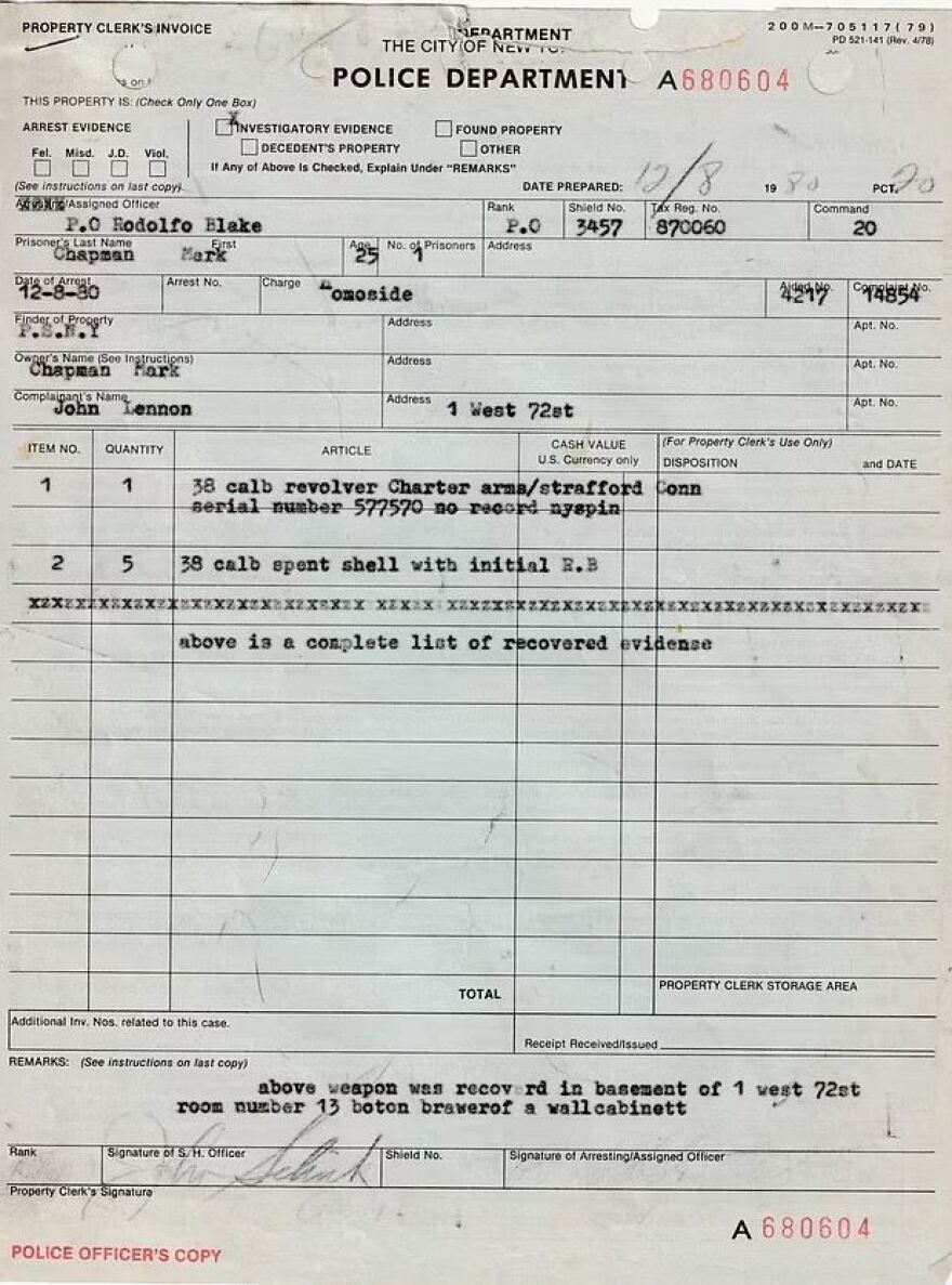 Τζον Λένον: Στο φως νέα στοιχεία για τη δολοφονία του - Ήταν δύο οι δράστες;