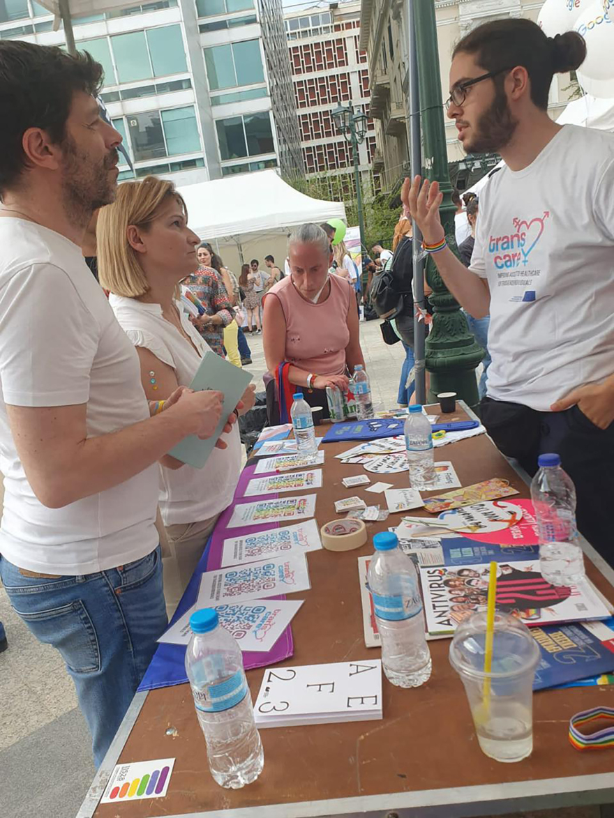 Στα περίπτερα του Athens Pride 2023 κλιμάκιο της ΝΔ - Δείτε φωτογραφίες