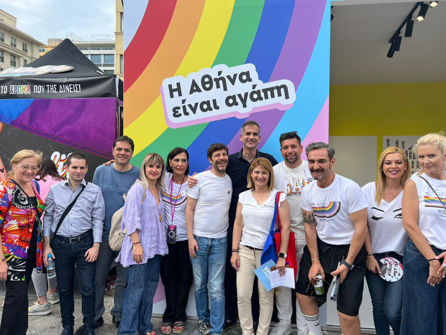 Στα περίπτερα του Athens Pride 2023 κλιμάκιο της ΝΔ - Δείτε φωτογραφίες