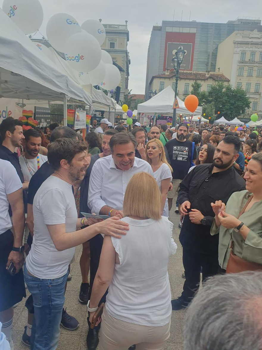 Στα περίπτερα του Athens Pride 2023 κλιμάκιο της ΝΔ - Δείτε φωτογραφίες