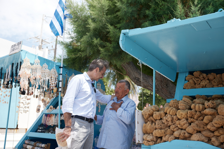 Εκλογές 2023 - Μητσοτάκης από Πάτμο: Το 2028 έρχονται τα F-35 στην Ελλάδα - Βασική δέσμευση, καλύτεροι μισθοί για όλους