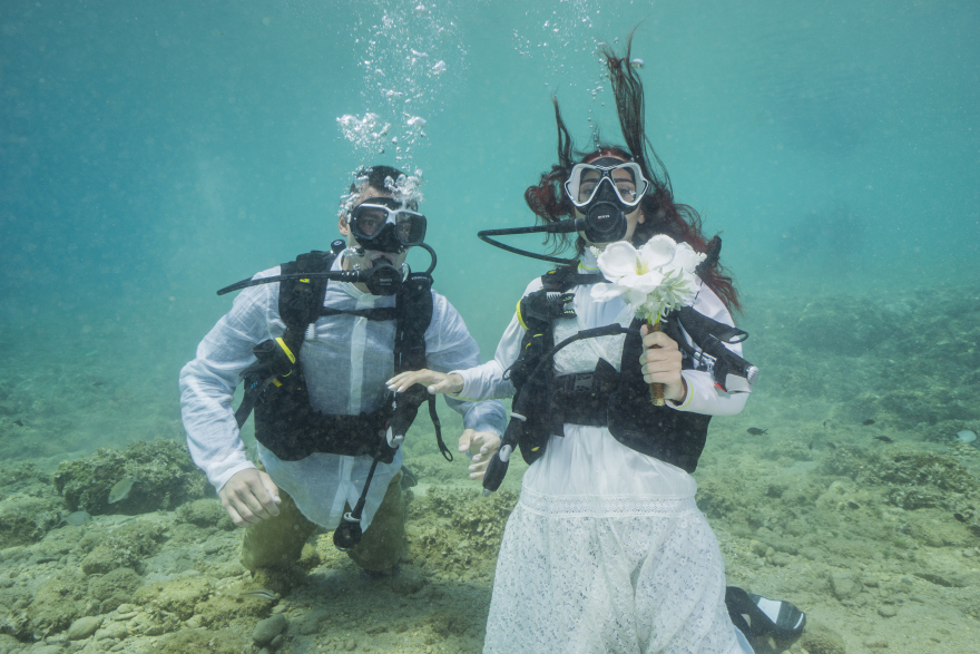 Αλόννησος: «Ποντάρει» στους υποβρύχιους γάμους για τον τουρισμό της