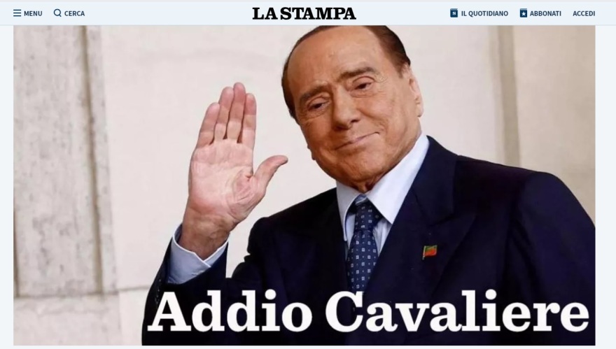 Πέθανε σε ηλικία 86 ετών ο Σίλβιο Μπερλουσκόνι