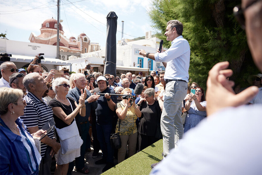 Εκλογές 2023 - Μήνυμα φιλίας Μητσοτάκη στην Τουρκία: Δεν είμαστε καταδικασμένοι να είμαστε εχθροί