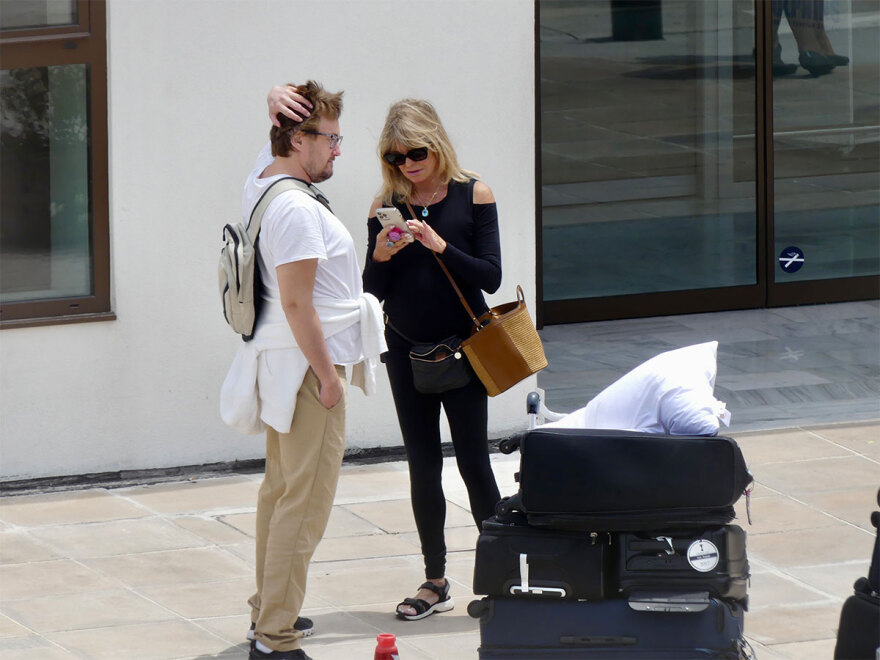 Κερτ Ράσελ-Γκόλντι Χόουν: Στη Σκιάθο για διακοπές το ζευγάρι - Δείτε φωτογραφίες