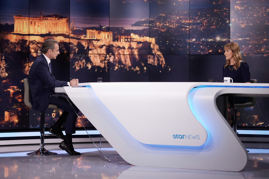 Εκλογές 2023 - Μητσοτάκης στο Star: Νέα αύξηση του κατώτατου μισθού από το 2024, στα 950 ευρώ στο τέλος τετραετίας