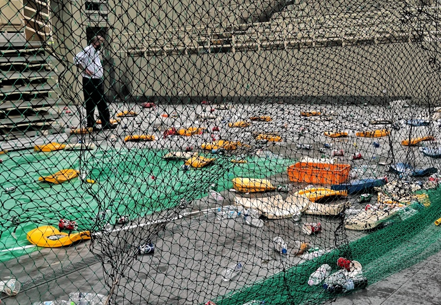 Basket League: Πρωταθλητής ο Ολυμπιακός - Οριστική διακοπή στο ΟΑΚΑ μετά τα επεισόδια με οπαδούς του Παναθηναϊκού και ΜΑΤ μέσα στο κλειστό