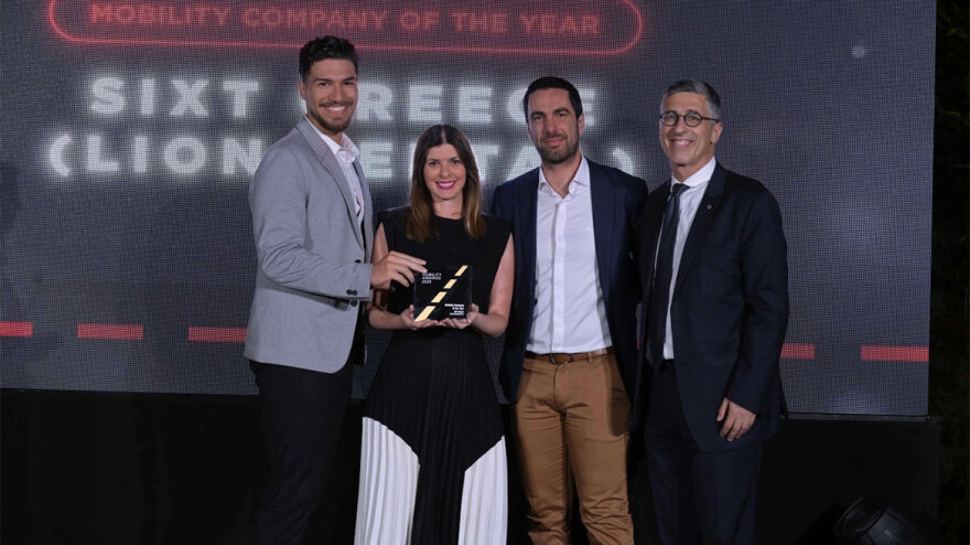 «Χρυσή» η SIXT στα Mobility Awards 2023