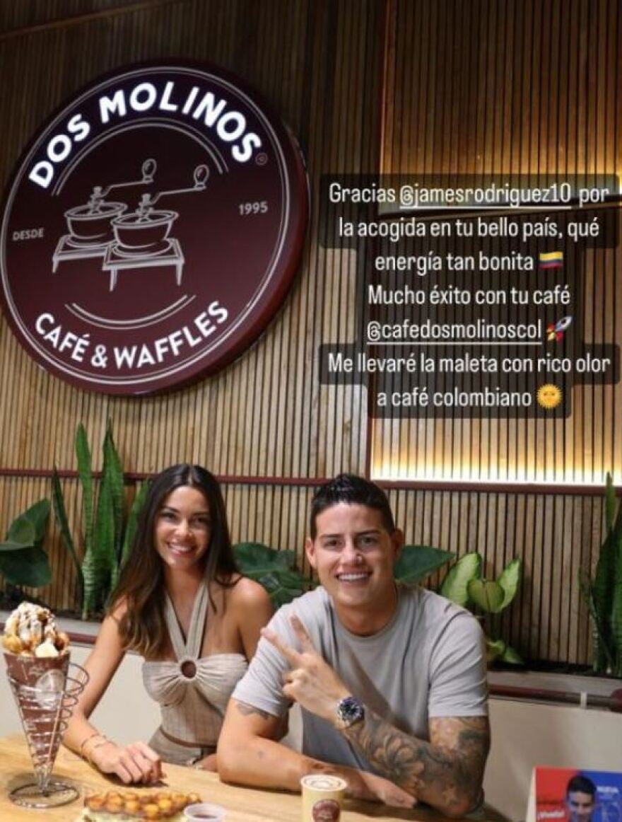 Χάμες Ροντρίγκεζ: Κάλεσε στην Κολομβία την πρώην σύζυγο του φυλακισμένου Ντάνι Άλβες 