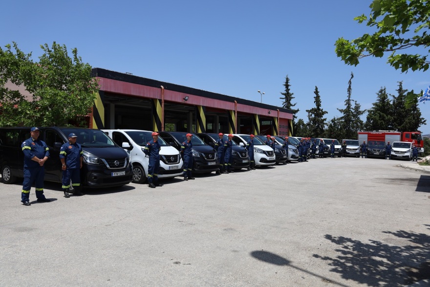 Το Ίδρυμα Ιωάννη Σ. Λάτση δώρισε 23 οχήματα στην Πυροσβεστική