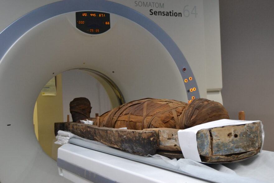 Δεύτερη φάση του ερευνητικού προγράμματος Tρισδιάστατης Aπεικονιστικής Eξέτασης μουμιών της Αιγυπτιακής Συλλογής του ΕΑΜ