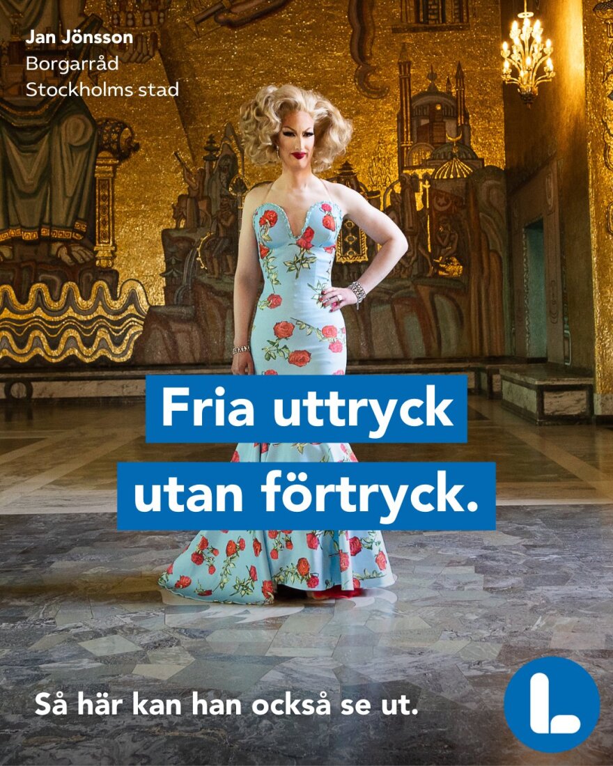 Σουηδία: Ο αντιδήμαρχος της Στοκχόλμης εμφανίστηκε σαν drag queen για να περάσει μήνυμα υπέρ της ανοχής