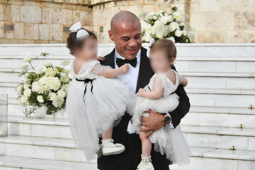 Ζαμπίδης - Ντάσιου: Ο γάμος του ζευγαριού και η βάφτιση των δίδυμων παιδιών τους - Δείτε βίντεο, φωτογραφίες