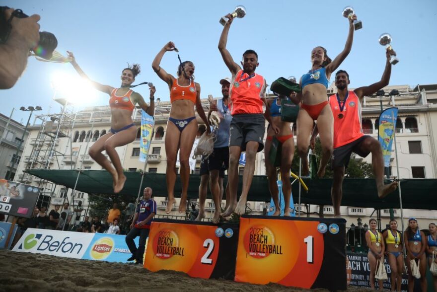 Thessaloniki Grand Slam: Θρίαμβος για Κόλα, Τζιουμάκα και Μάτιου, Τριανταφυλλίδη - Δείτε βίντεο και φωτογραφίες