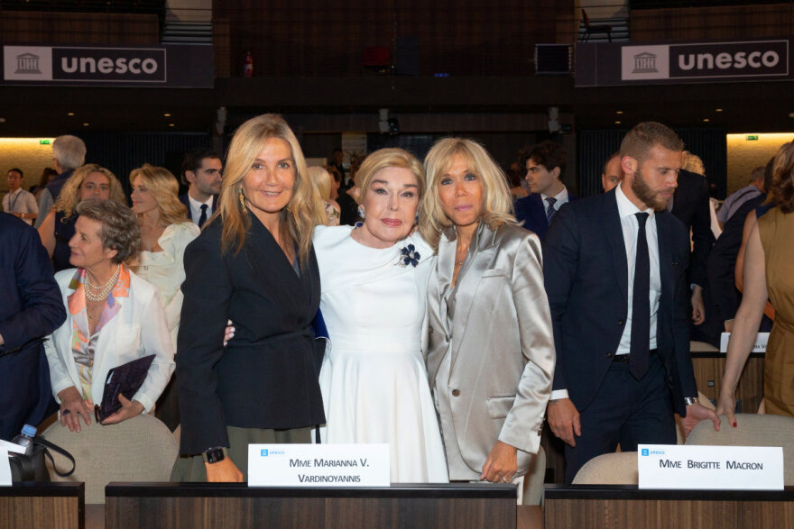 Μαριάννα Β. Βαρδινογιάννη: Τιμητική εκδήλωση στο Παρίσι για τα 25 χρόνια προσφοράς της Πρέσβεως Καλής Θελήσεως της UNESCO