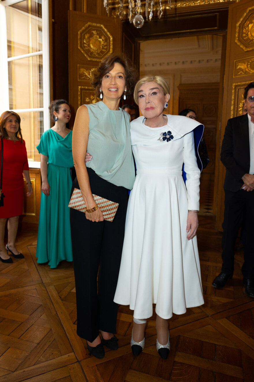 Μαριάννα Β. Βαρδινογιάννη: Τιμητική εκδήλωση στο Παρίσι για τα 25 χρόνια προσφοράς της Πρέσβεως Καλής Θελήσεως της UNESCO