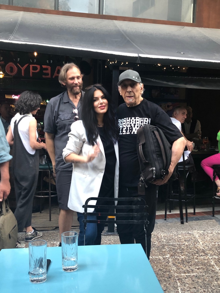  O John Cale στο secret party που διοργάνωσε η Σάννυ Μπαλτζή