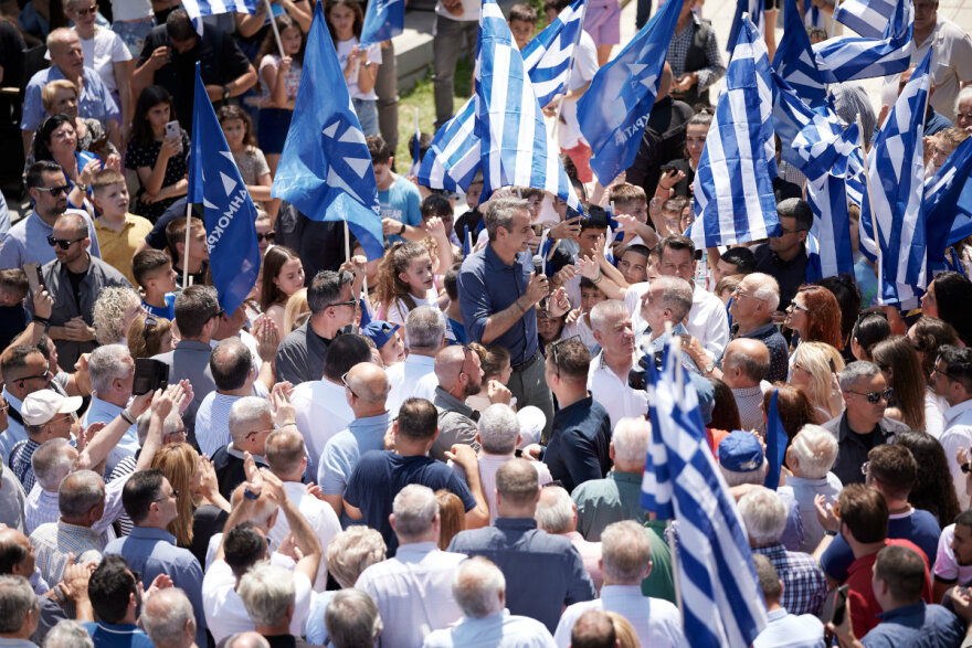 Εκλογές 2023 - Μητσοτάκης: Δέσμευσή μας ο μέσος μισθός στα 1.500 ευρώ, θα μειώσουμε και άλλους φόρους