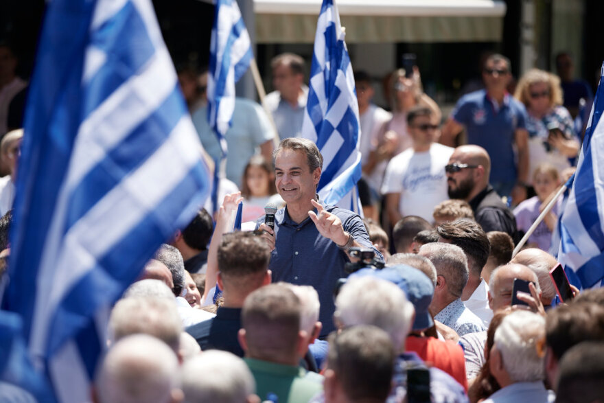 Εκλογές 2023 - Μητσοτάκης: Δέσμευσή μας ο μέσος μισθός στα 1.500 ευρώ, θα μειώσουμε και άλλους φόρους