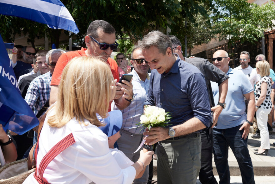 Εκλογές 2023 - Μητσοτάκης: Δέσμευσή μας ο μέσος μισθός στα 1.500 ευρώ, θα μειώσουμε και άλλους φόρους