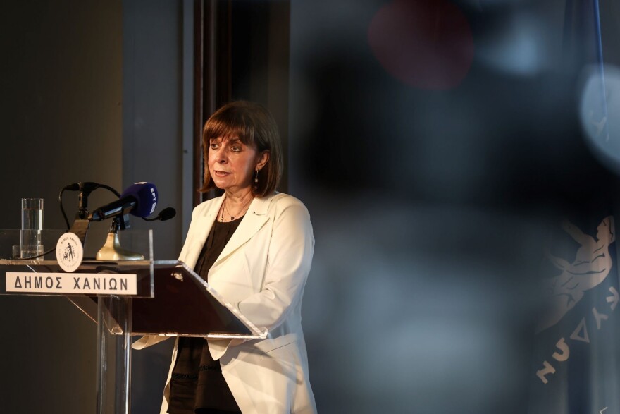 Χανιά: Επίτιμη δημότης η Σακελλαρόπουλου - Δήλωσε «συγκινημένη και υπερήφανη» που είναι πλέον Χανιώτισσα