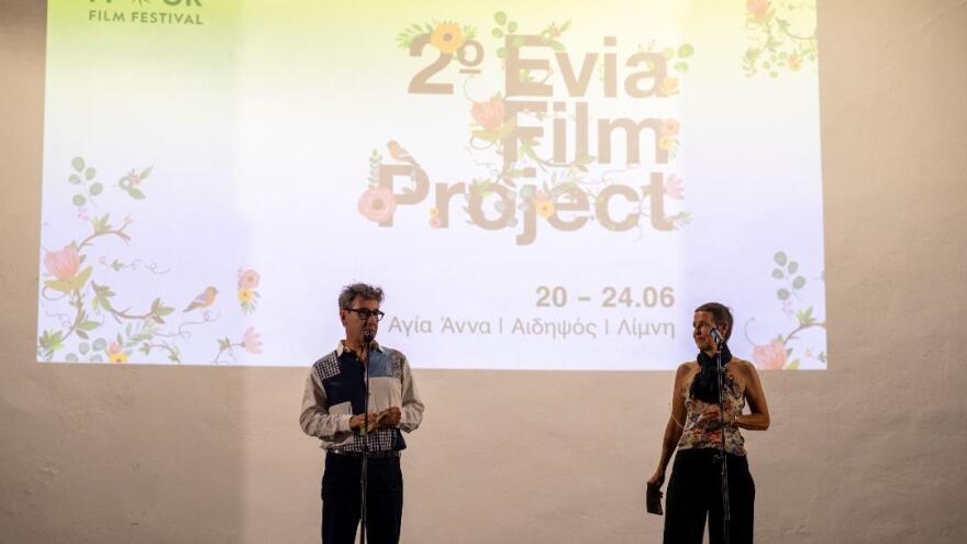 Αλεξάντερ Πέιν: Έδωσε δυναμικό «παρών» στην τελετή έναρξης του 2ου Evia Film Project