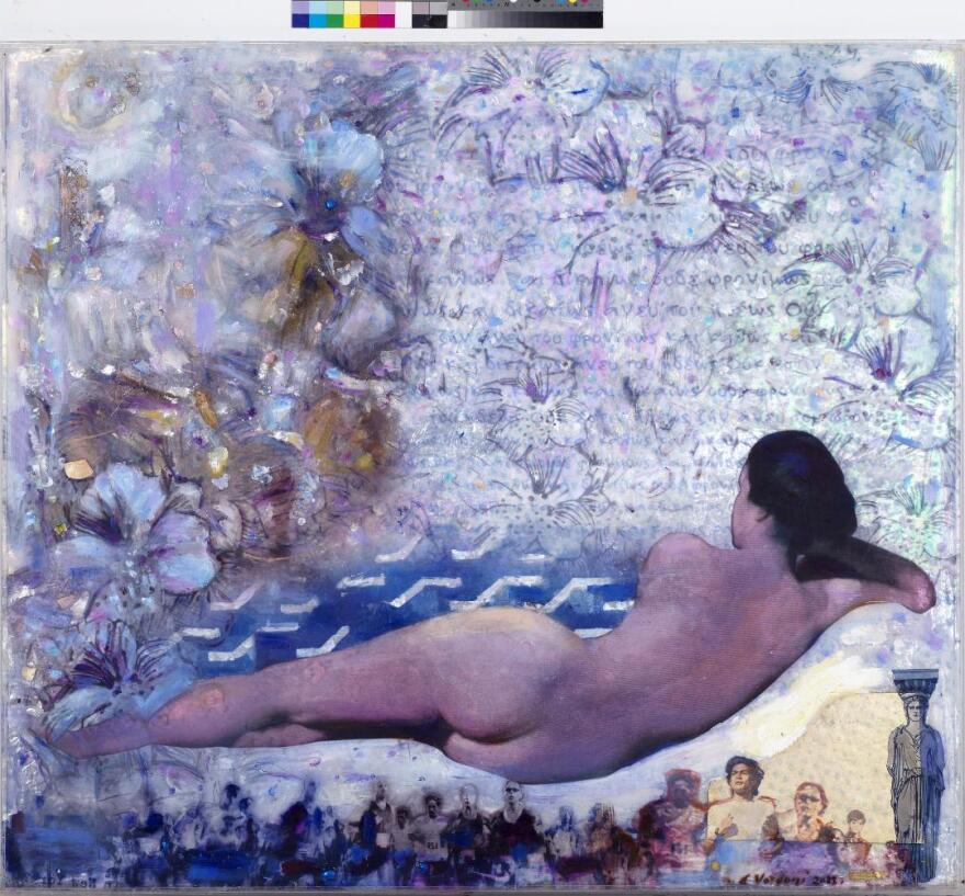 Εριέττα Βορδώνη: Έκθεση με ζωγραφικά έργα της στην Άνδρο