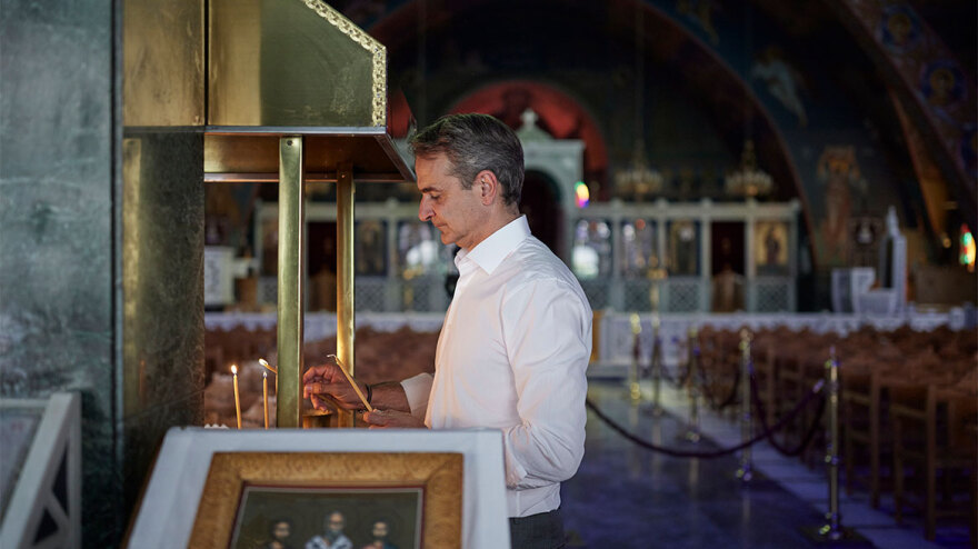 Εκλογές 2023 - Ο Κυριάκος Μητσοτάκης έκανε επίσκεψη στο Παλαιό Φάληρο – Δείτε φωτογραφίες