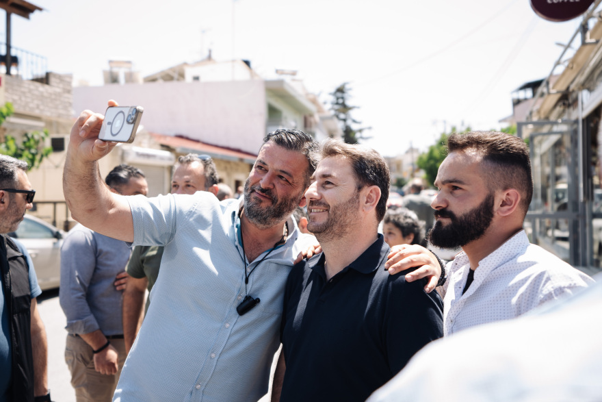 Εκλογές 2023: Γεύμα με στελέχη του ΠΑΣΟΚ - ΚΙΝΑΛ στην Κρήτη είχε ο Νίκος Ανδρουλάκης - Δείτε βίντεο και φωτογραφίες