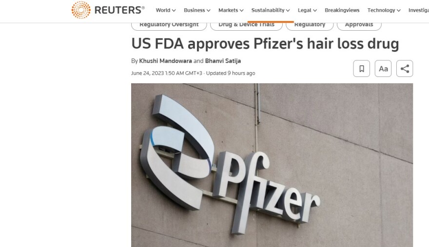 Νέο φάρμακο για την γυροειδή αλωπεκία - Έγκριση για άτομα ηλικίας 12 ετών και άνω 