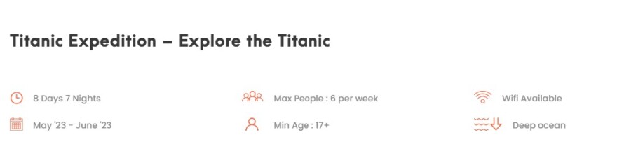 Εξαφάνιση υποβρυχίου: Το ταξίδι προς το ναυάγιο του Τιτανικού που στοίχισε στα θύματά του 250.000 δολάρια 