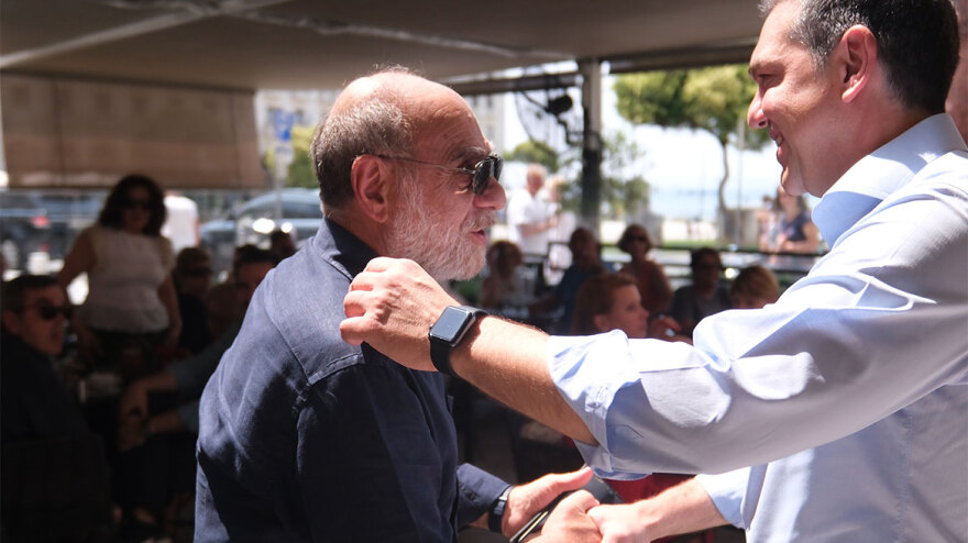 Εκλογές 2023: Ο Αλέξης Τσίπρας συναντήθηκε με δημοσιογράφους στη Θεσσαλονίκη - Δείτε φωτογραφίες