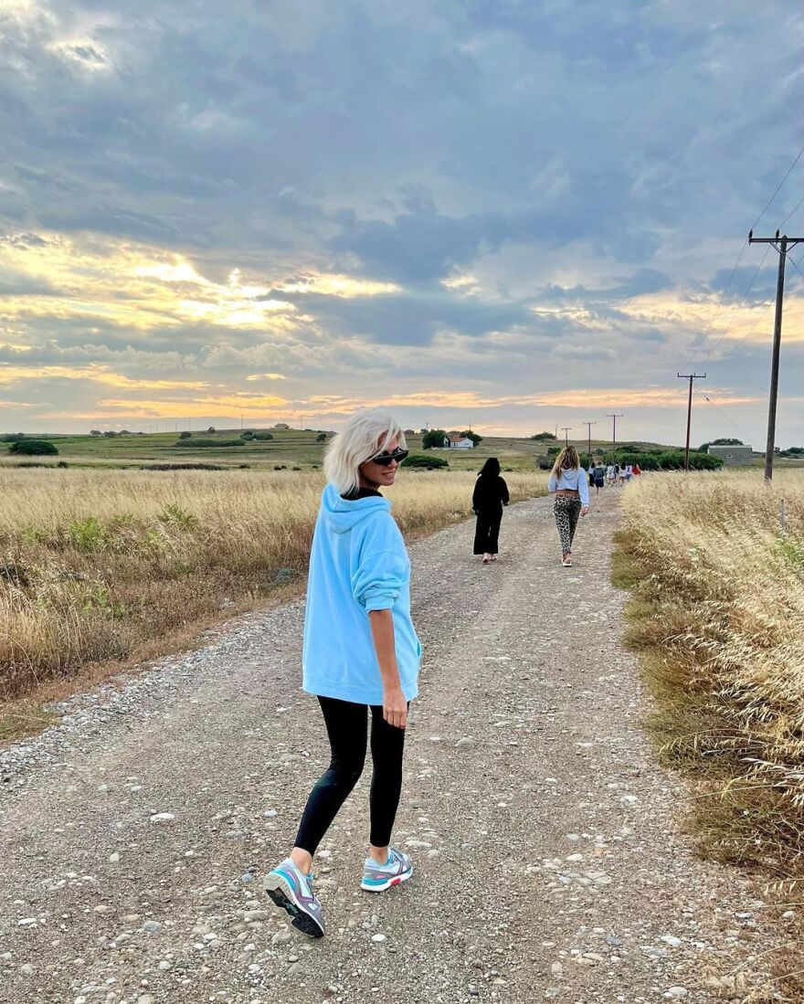 Χριστίνα Κοντοβά: Το φωτογραφικό άλμπουμ από τις διακοπές της με την Έιντα στη Λήμνο