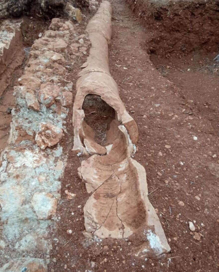 Κρήτη: Βίντεο από το Ρωμαϊκό υδραγωγείο της Χερσονήσου που «ξεθάφτηκε» κατά τις εργασίες στον ΒΟΑΚ