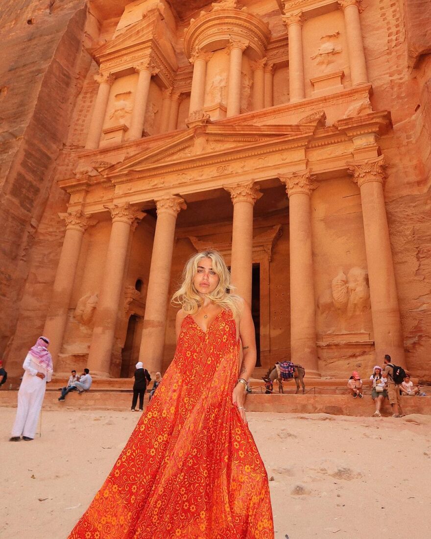 Κόνι Μεταξά: Στην Ιορδανία με τον Μάριο Καπότση - Δείτε φωτογραφίες