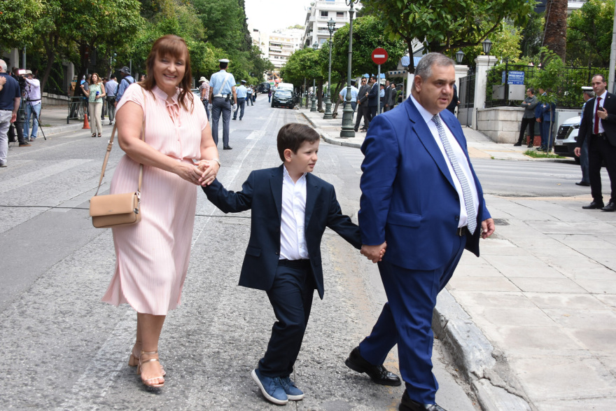 Ορκωμοσία της νέας κυβέρνησης: Οι γυναικείες παρουσίες που έκλεψαν την παράσταση - Δείτε φωτογραφίες