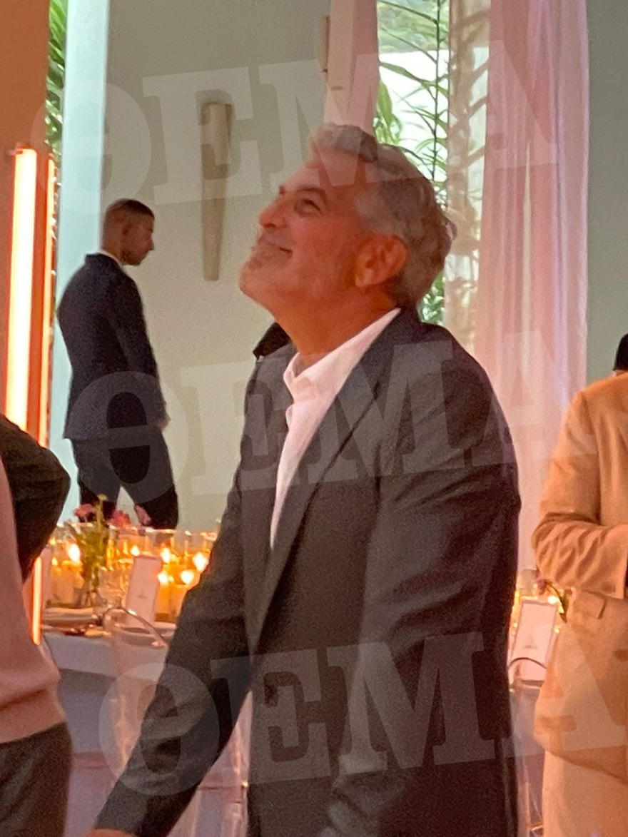 Τζορτζ Κλούνεϊ: Το 24ωρο του στη Μύκονο - Το ψεύτικο όνομα για την κράτηση, το γεύμα στον Ορνό και το φαντασμαγορικό πάρτι στη Λια