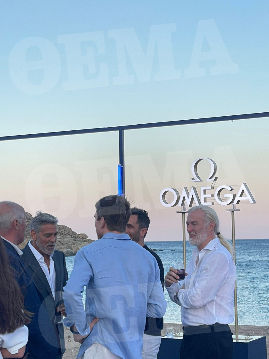 Τζορτζ Κλούνεϊ: Το 24ωρο του στη Μύκονο - Το ψεύτικο όνομα για την κράτηση, το γεύμα στον Ορνό και το φαντασμαγορικό πάρτι στη Λια