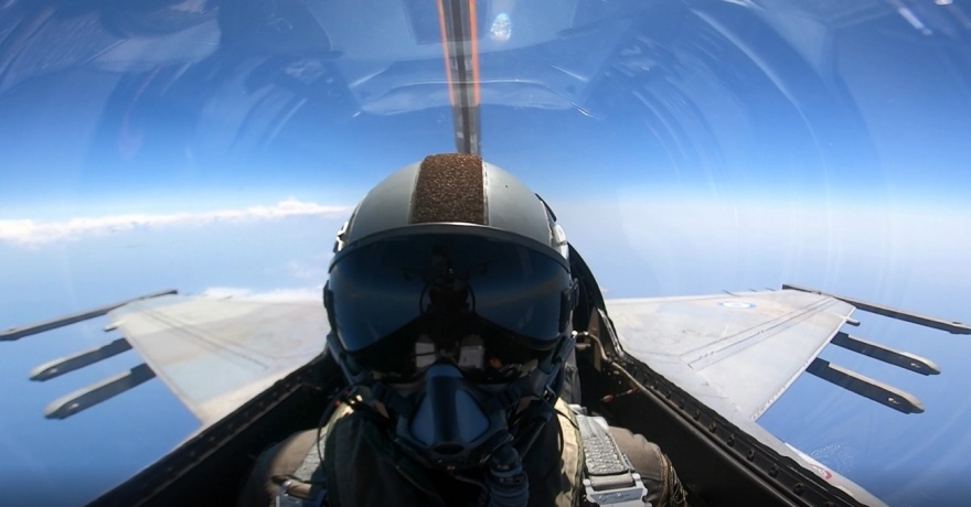 Συνεκπαίδευση Μαχητικών της Πολεμικής Αεροπορίας με αμερικανικό KC-135 και ΝΑΤΟϊκό Ε-3A AWACS