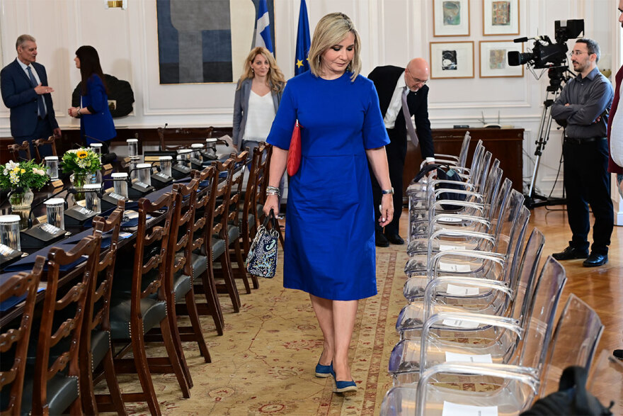 Το πρώτο υπουργικό συμβούλιο της κυβέρνησης σε φωτογραφίες