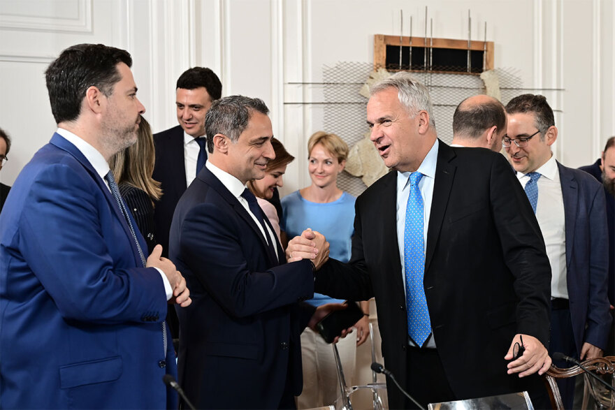 Το πρώτο υπουργικό συμβούλιο της κυβέρνησης σε φωτογραφίες