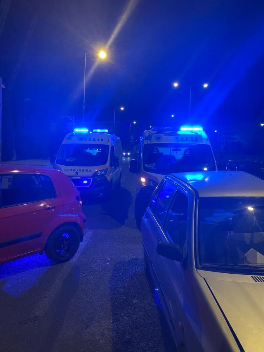 Ολυμπιακό Στάδιο: Διασώστες του ΕΚΑΒ βοήθησαν τραυματίες από ατύχημα ενώ είχαν σχολάσει