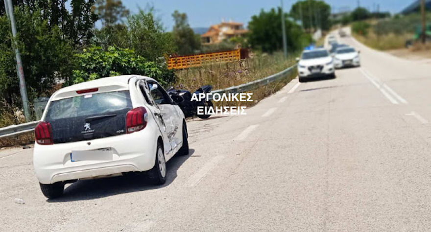 Αργολίδα: Θανατηφόρο τροχαίο μετά από σύγκρουση μηχανής με ΙΧ - Δείτε φωτογραφίες