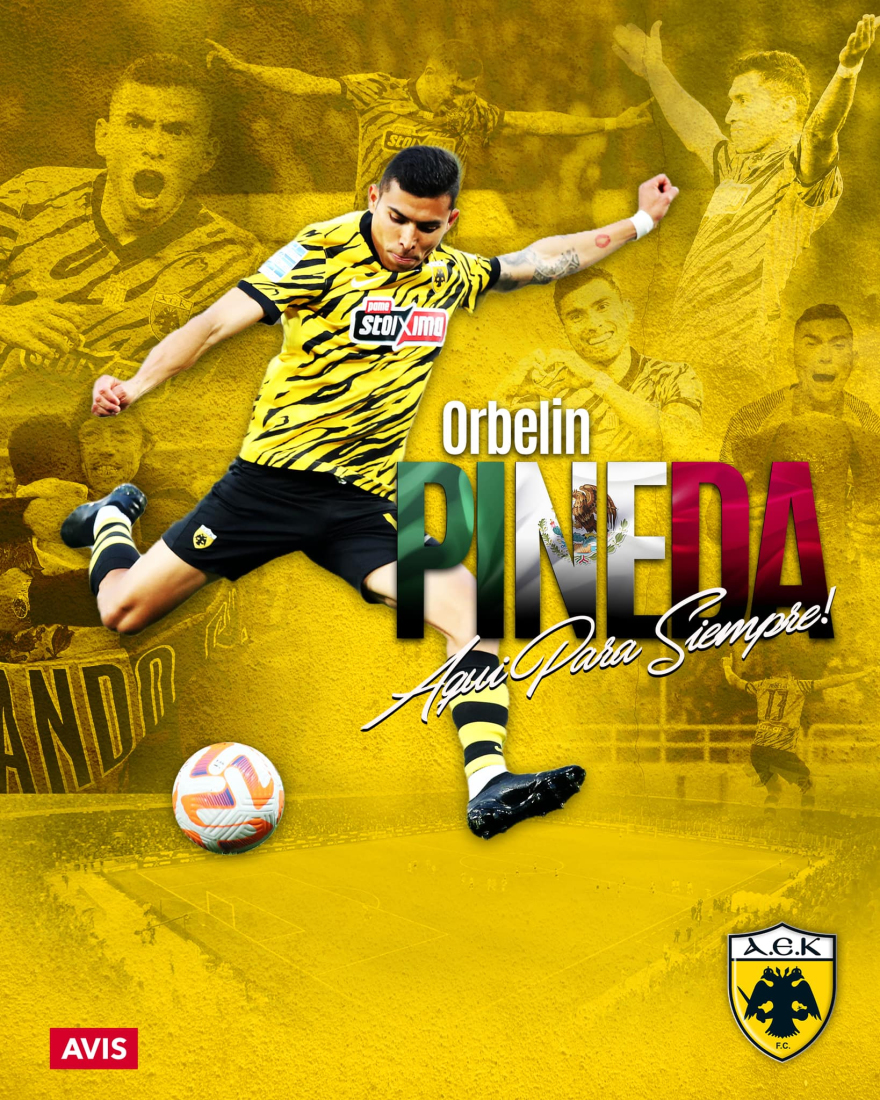 ΑΕΚ: Πινέδα και επίσημα μέχρι το 2027