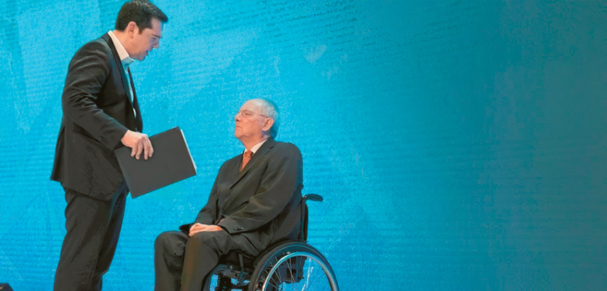 Ο Σόιμπλε περιγράφει την ελληνική κρίση -  Σε ένα κορδόνι κρεμόταν η ζωή μου, το ευρώ και το μέλλον της Ευρώπης